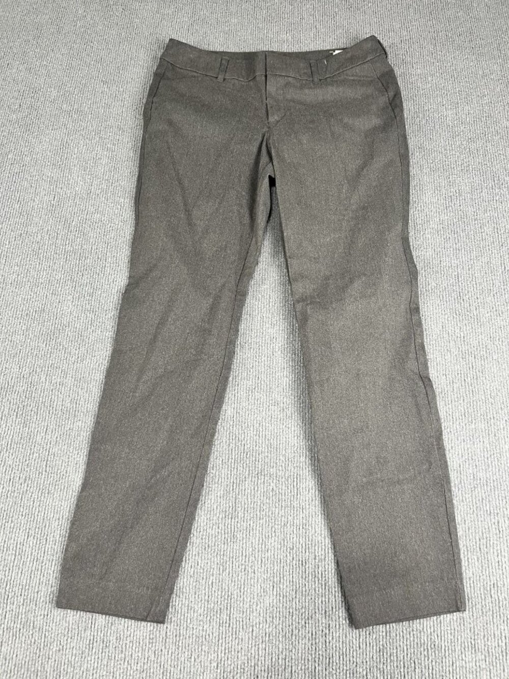 Old Navy Pixie Gray Slim Straight Leg Dress Pants 6